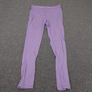Telluride Clothing Company Leggings Womens Medium Purple Merino Wool Base Layer